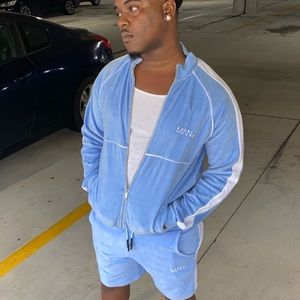 Velour 2 Piece Tracksuit